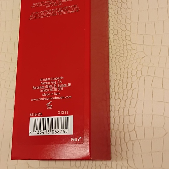 💋 ROUGE Louboutin Lipstick Velvet Matte *NEW IN BOX - Picture 6 of 6